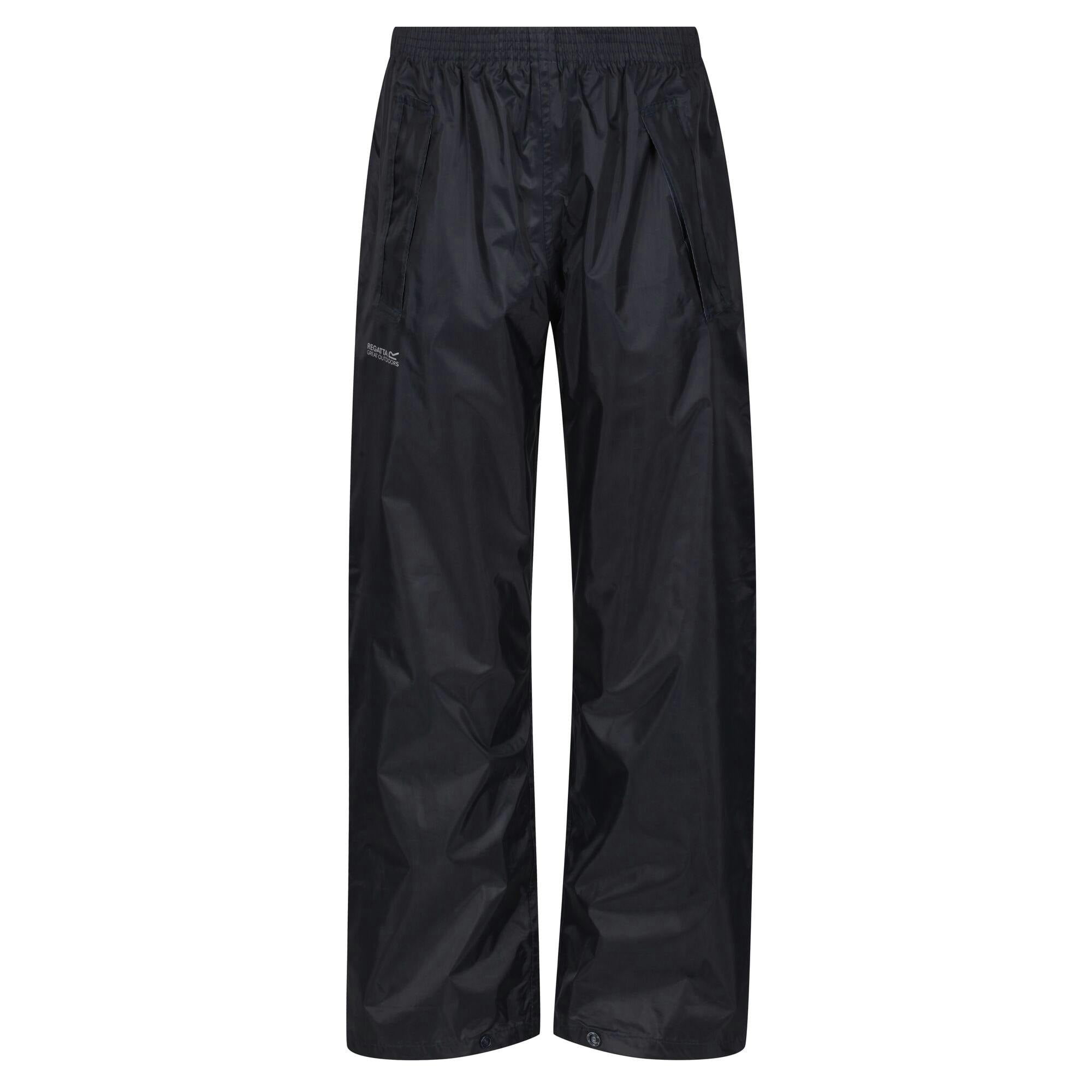 Regatta Professional Childrens/Kids Waterproof Over Trousers - Navy - 9-10 Years - Navy - 100% Polyester