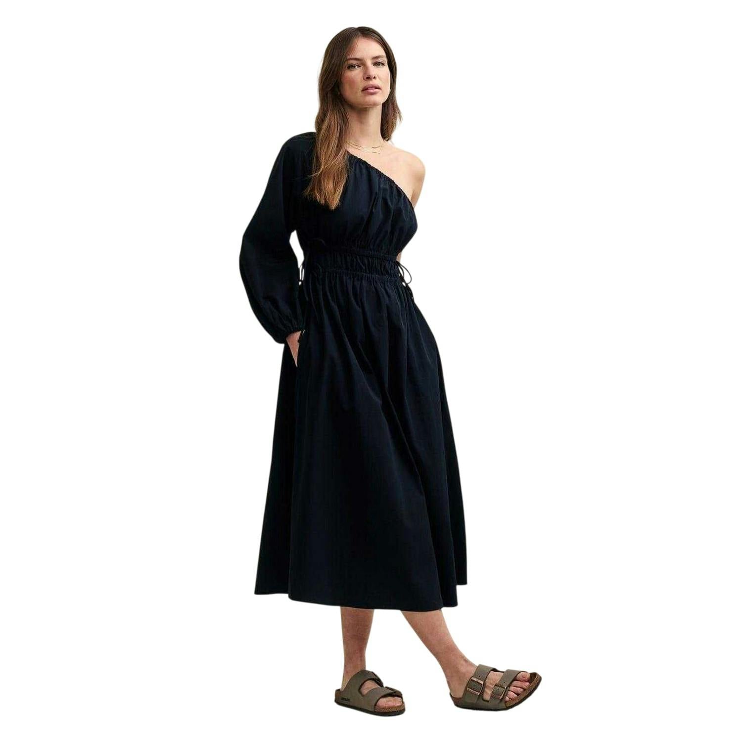 Nobody's Child Women's Black Nobody´S Child Midi Dress - 6 Uk - 100% Mixed