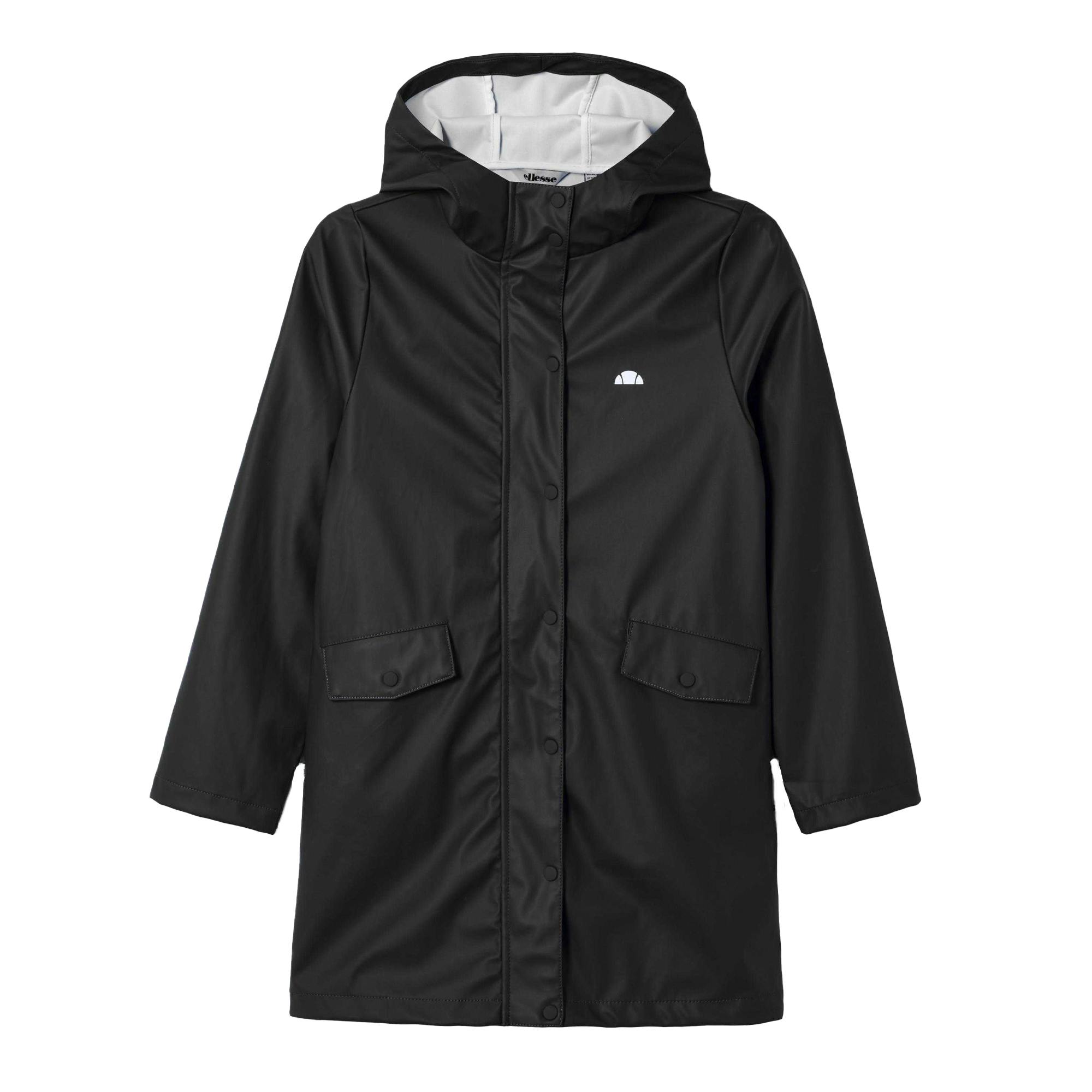 Ellesse Black Childrens/Kids Neveste Waterproof Jacket - 10-11 Years - 100% Polyester