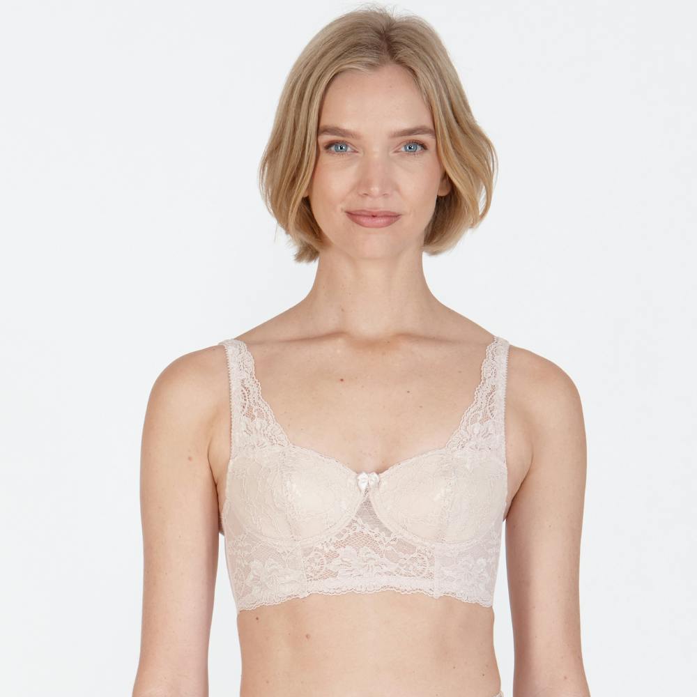 Little Women Women's Little Perfectly You Longline Non-Wired Bra - Peony - 30Aa