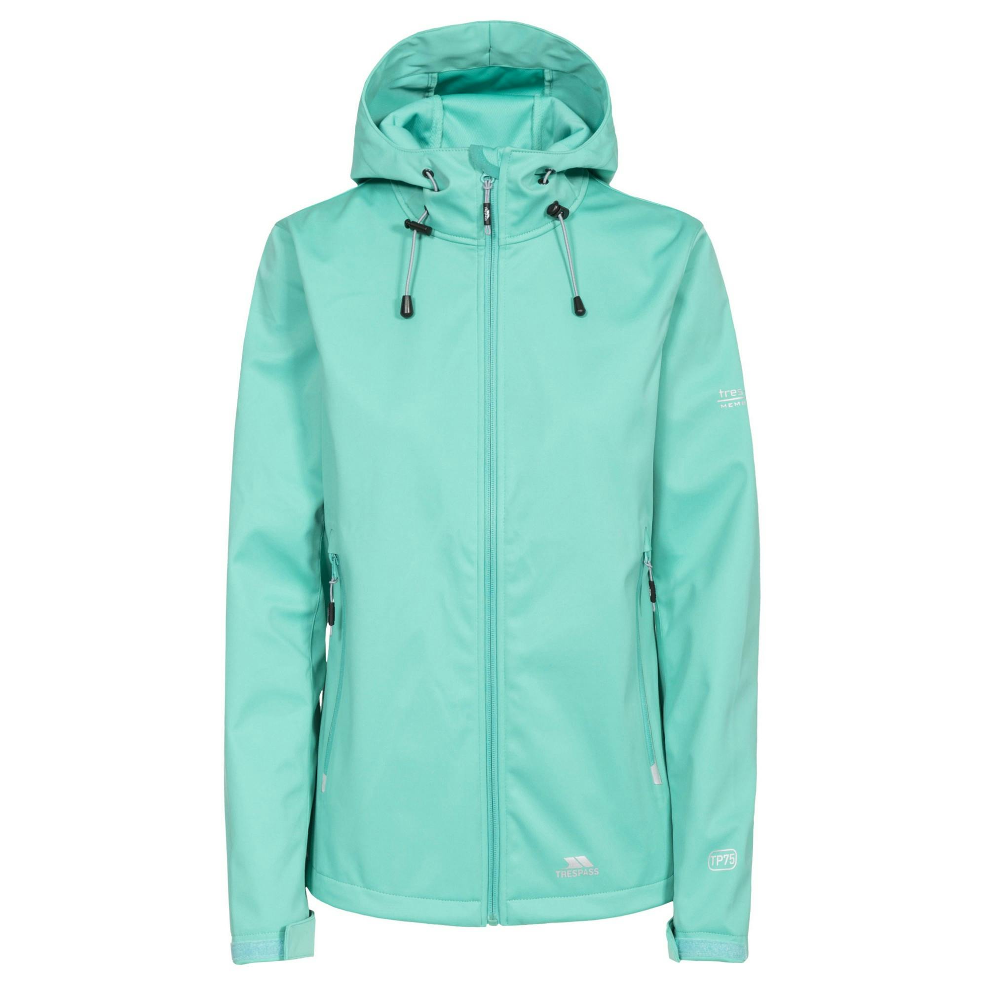Trespass Womens/Ladies Marsa Waterproof Softshell Jacket - Blue - Size 2XS - Image 3