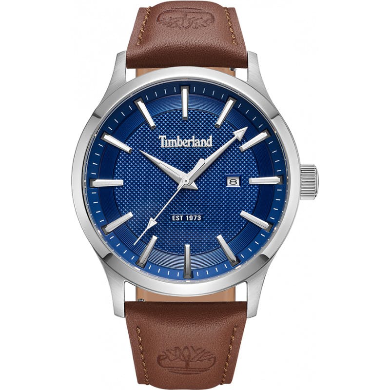 Timberland Men's Brown Trumbull Watch Tdwgb0041001 - One Size - Leather