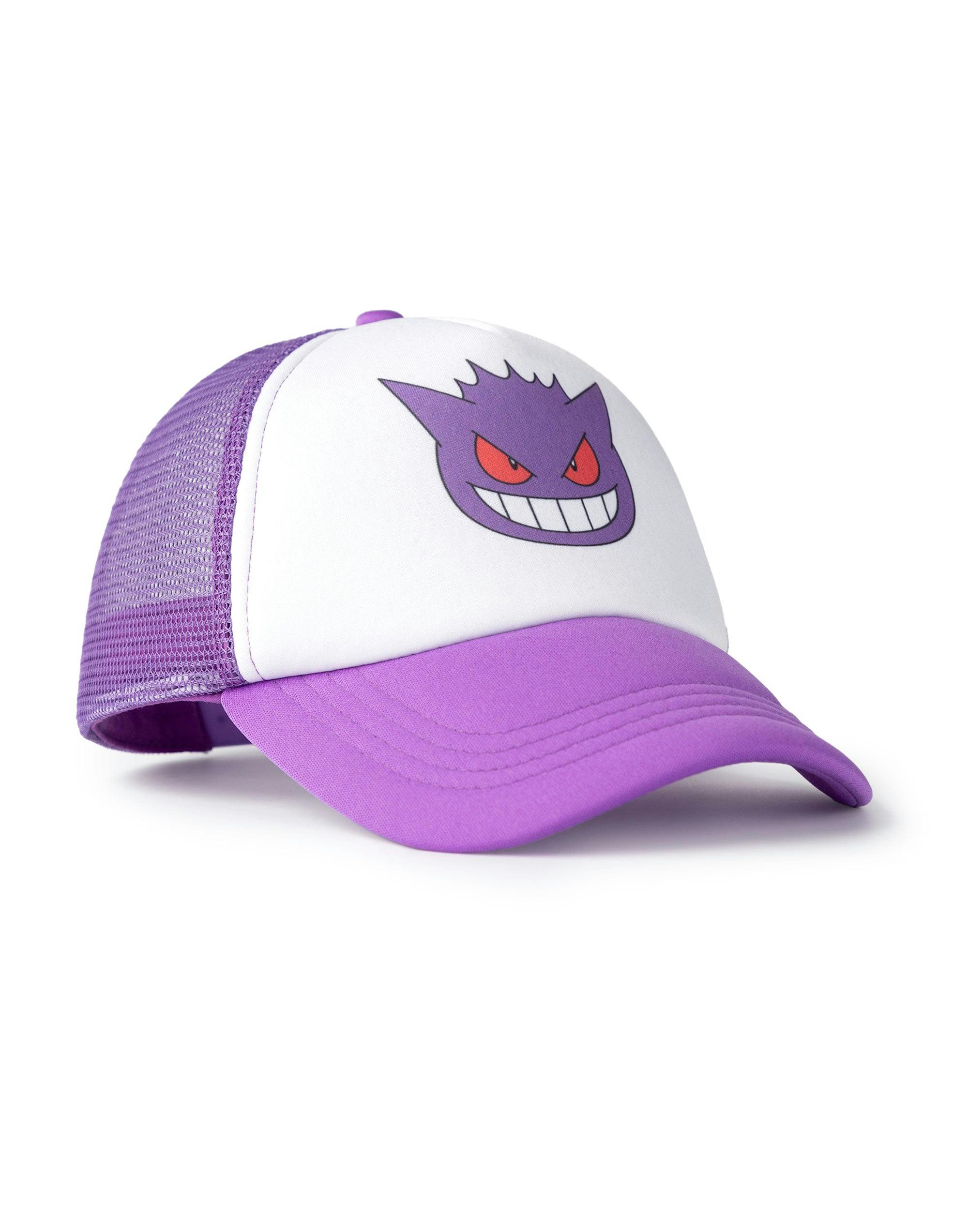 Vanilla Underground Unisex Purple Pokemon Kids Gengar Adjustable Curved Peak Cap (One Size)