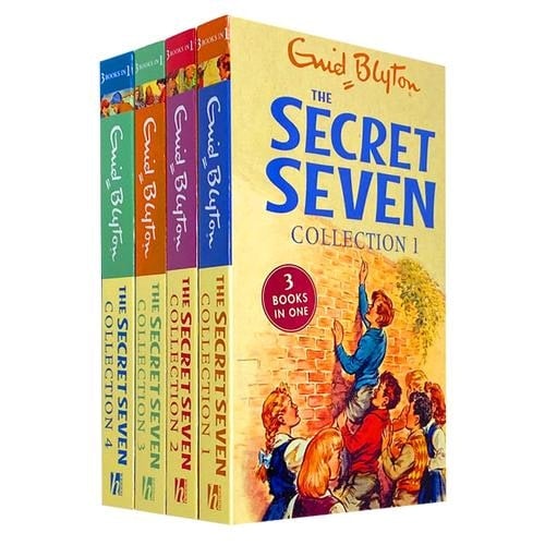 Hodder Enid Blyton The Secret Seven - 12 Story In 4 Books Collection Set