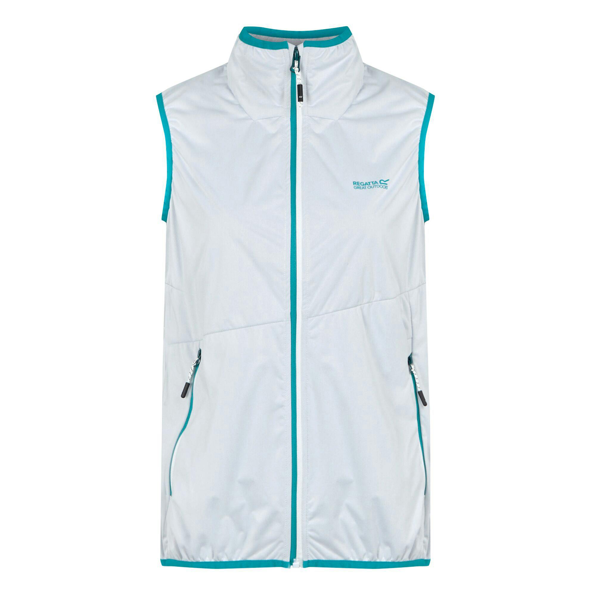 Regatta (16 Uk, White/Tahoe Blue) Womens/Ladies Body Warmer - Image 2