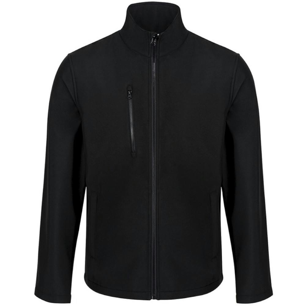 Regatta Men's Black Professional Ablaze Three Layer Soft Shell Jacket - / - Black/ - Xxl - 100% Polyester