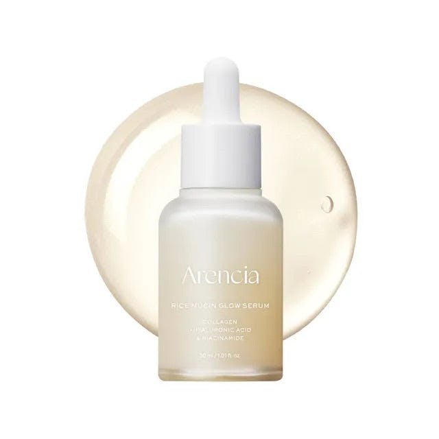 Arencia Cream Rice Mucin Glow Serum 30Ml