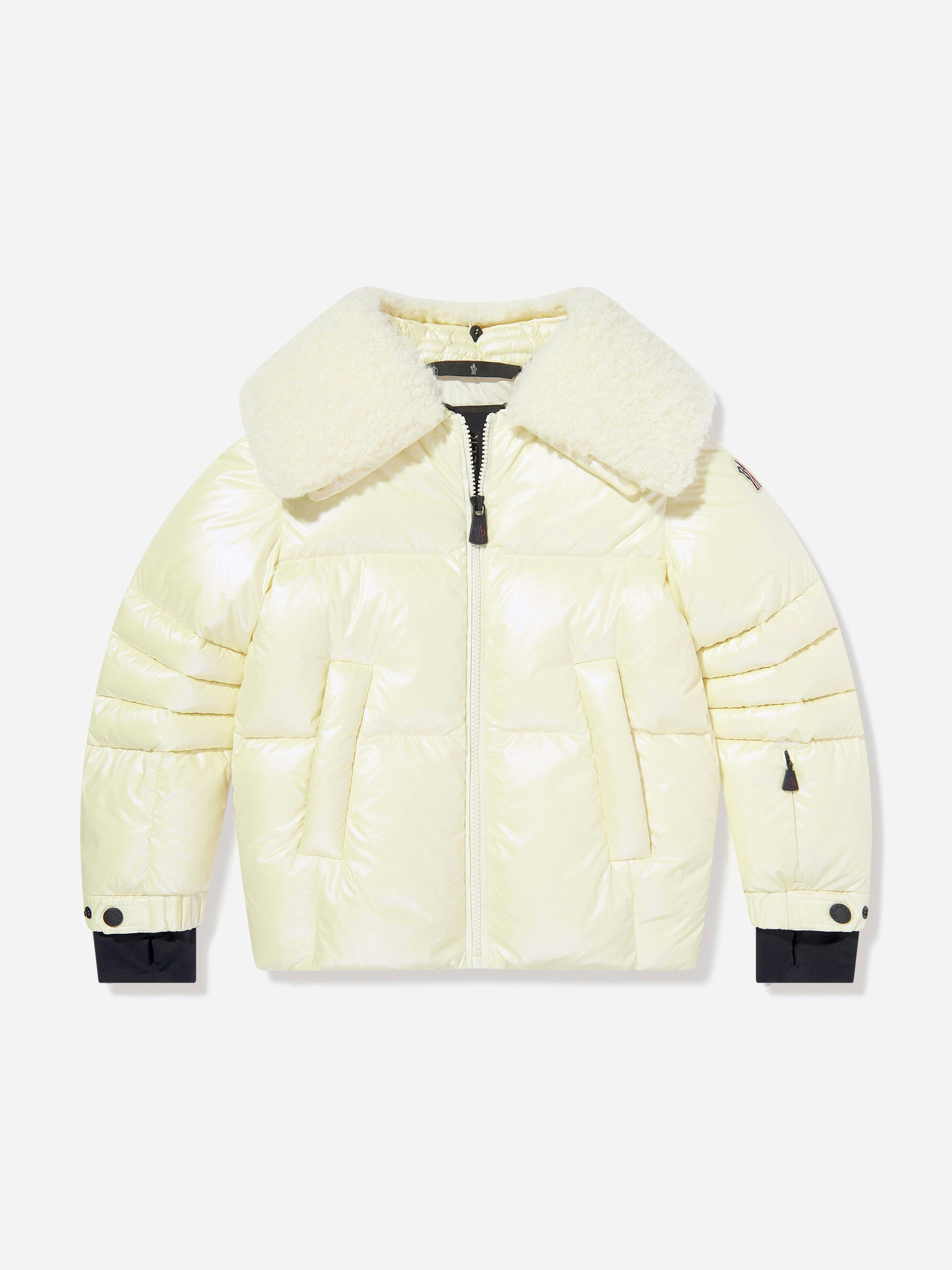 Moncler Enfant Girls Yellow Grenoble Jeita Down Padded Jacket In - 12 Yrs