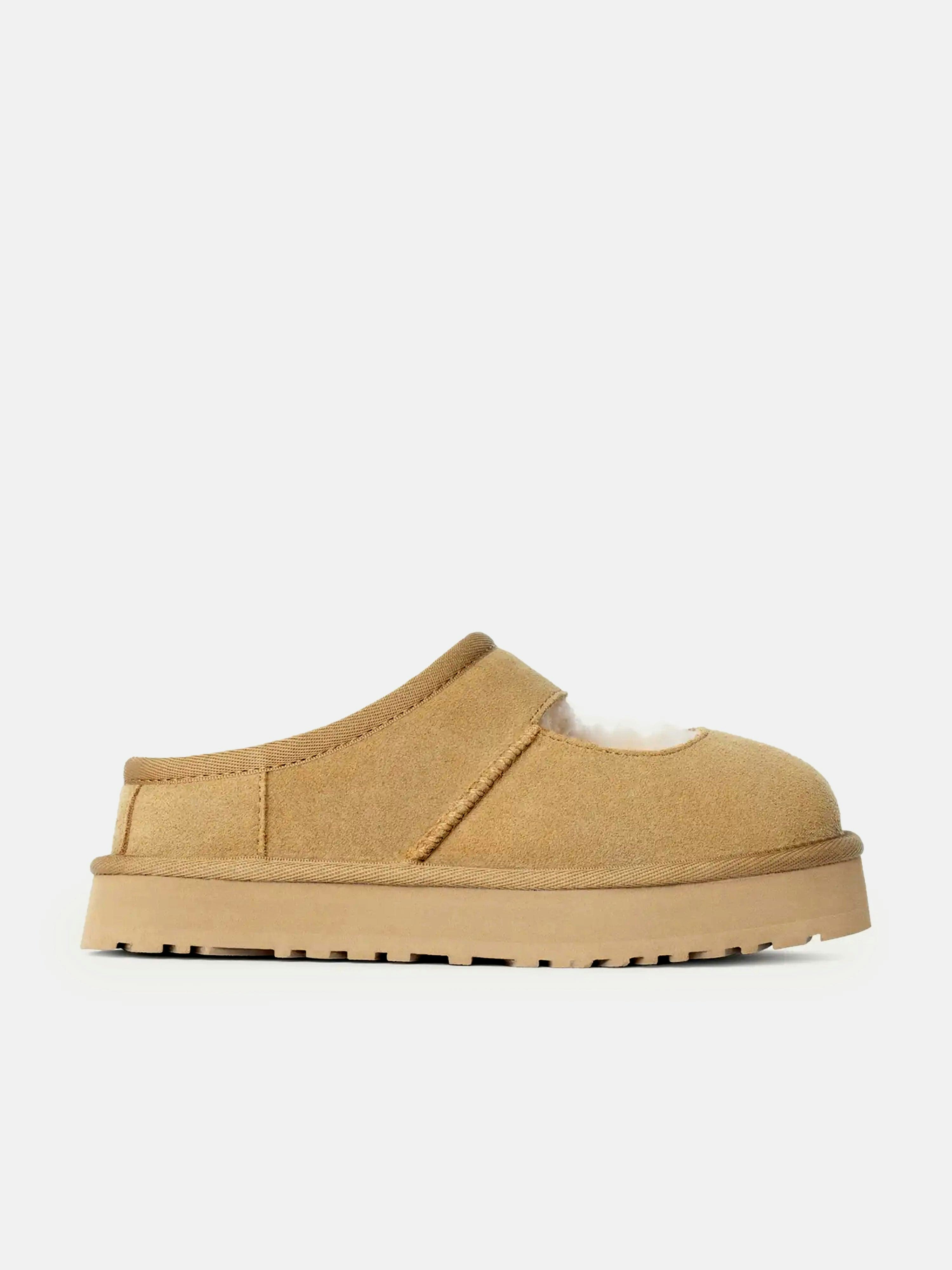 Ugg Girls Beige Bea Mary Jane In - Eu 35 Uk 2