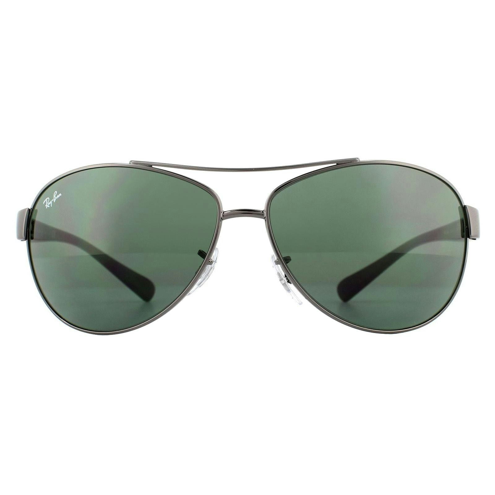 Ray-Ban Men's Green 3386 Gunmetal Sunglasses - Image 7