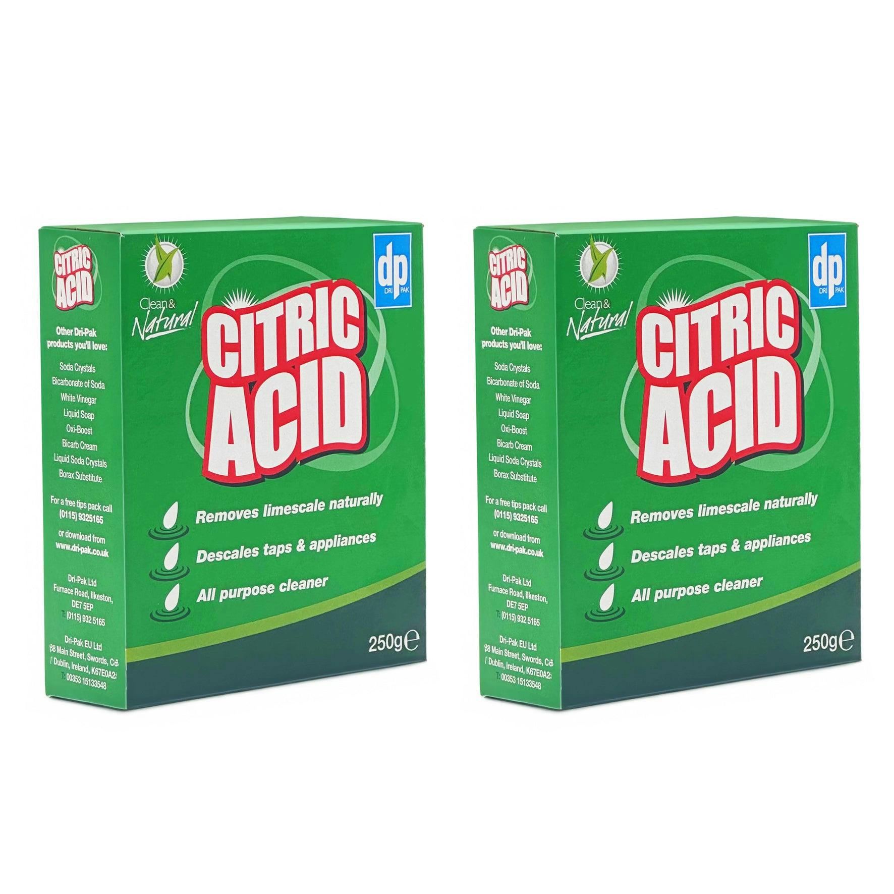 Nicoman Dri-Pak Citric Acid 250G - Pack Of 2