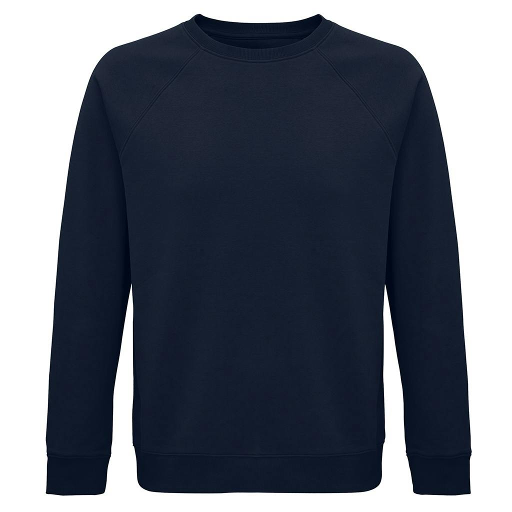 SOLS Unisex Adult Space Organic Raglan Sweatshirt (French Navy) - Multicolour - Size Medium - Image 2