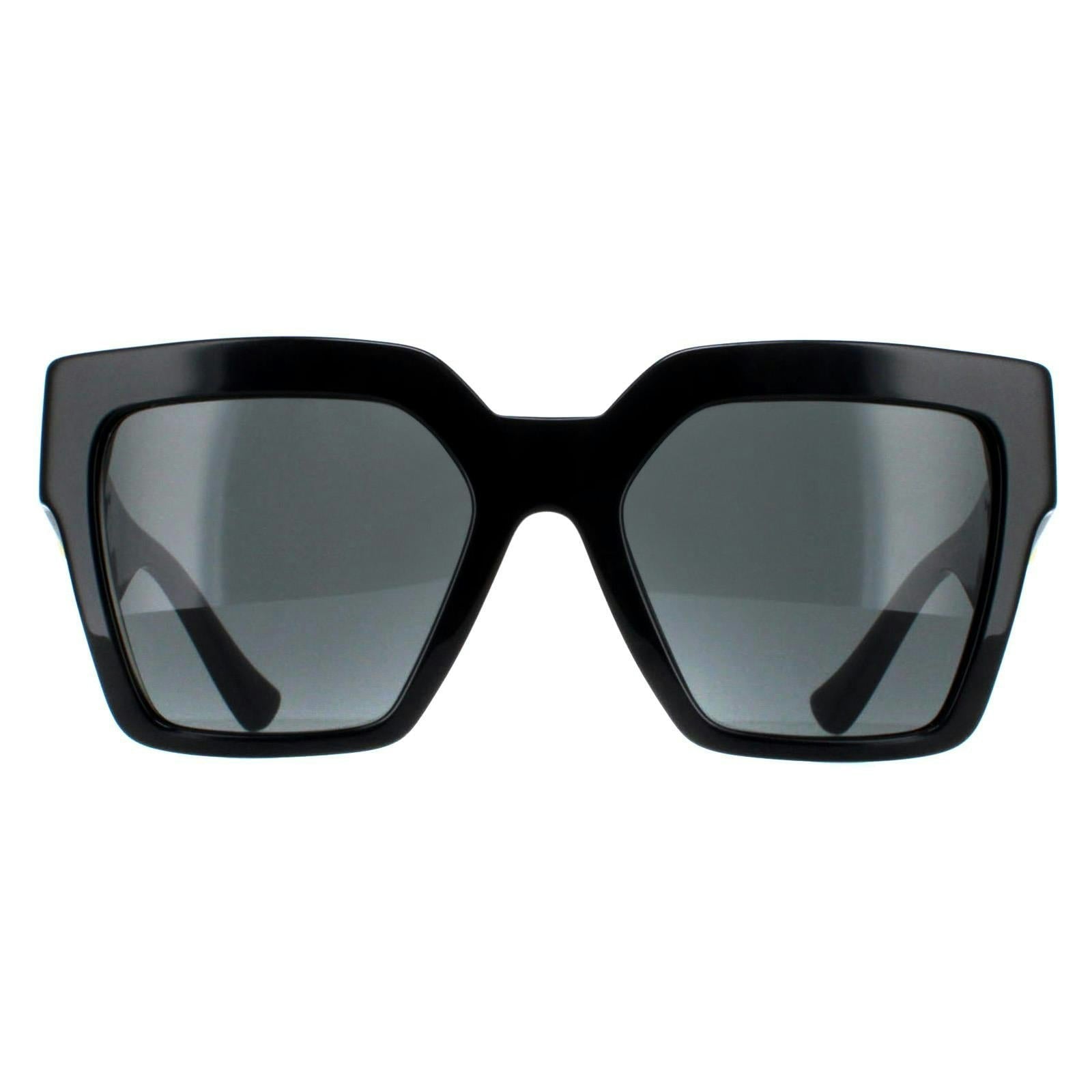 Versace Square Womens Black Dark Grey VE4458 - One Size - Image 7