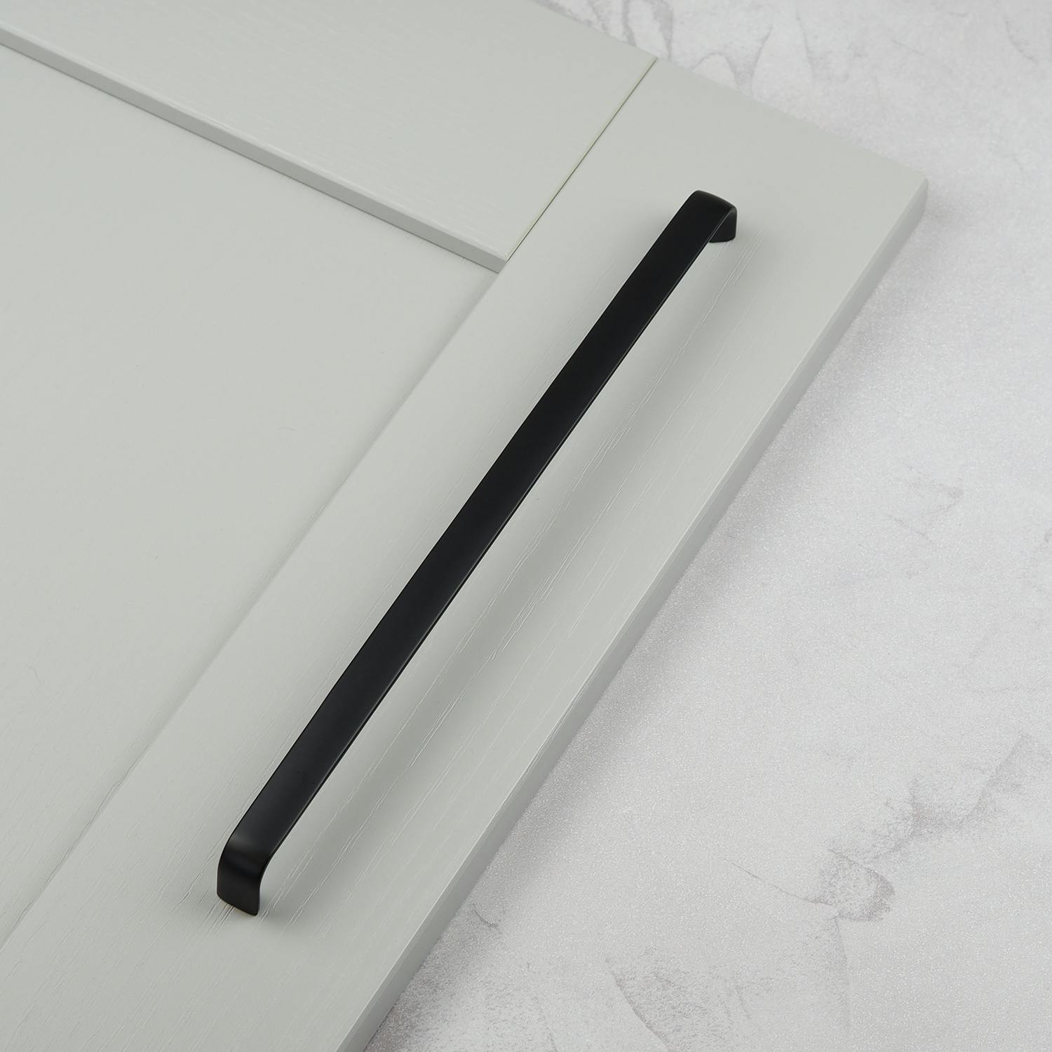 Handle & Home Black Matt Modern Handle - 320Mm Handle