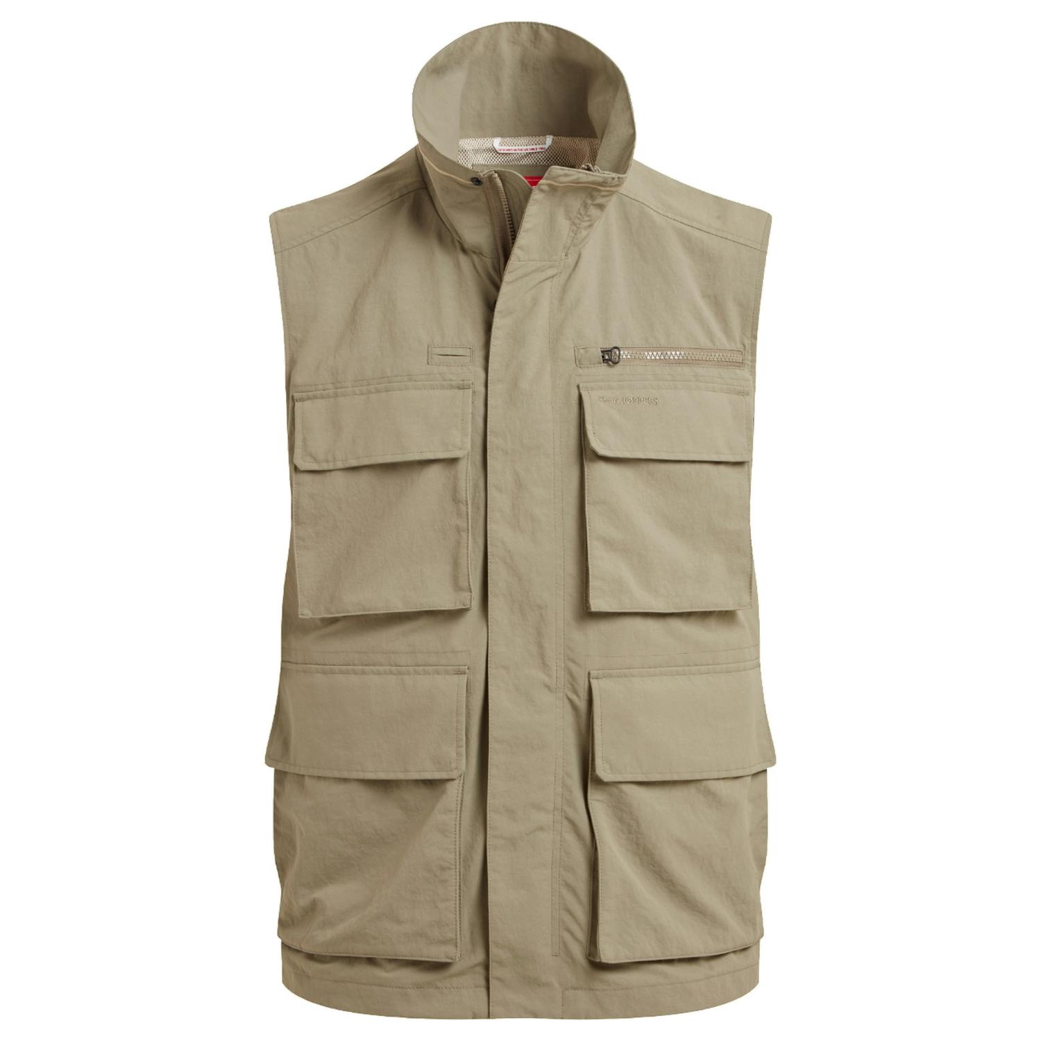 Craghoppers Men's Adventure Iv Nosilife Gilet - Pebble - Xl - Pebble - 100% Mixed