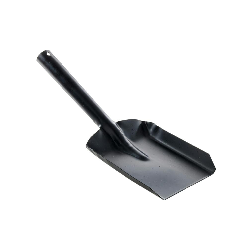 Leecroft Coal Sooty Metal Hand Shovel 5'' - One Colour - One Size - One Colour
