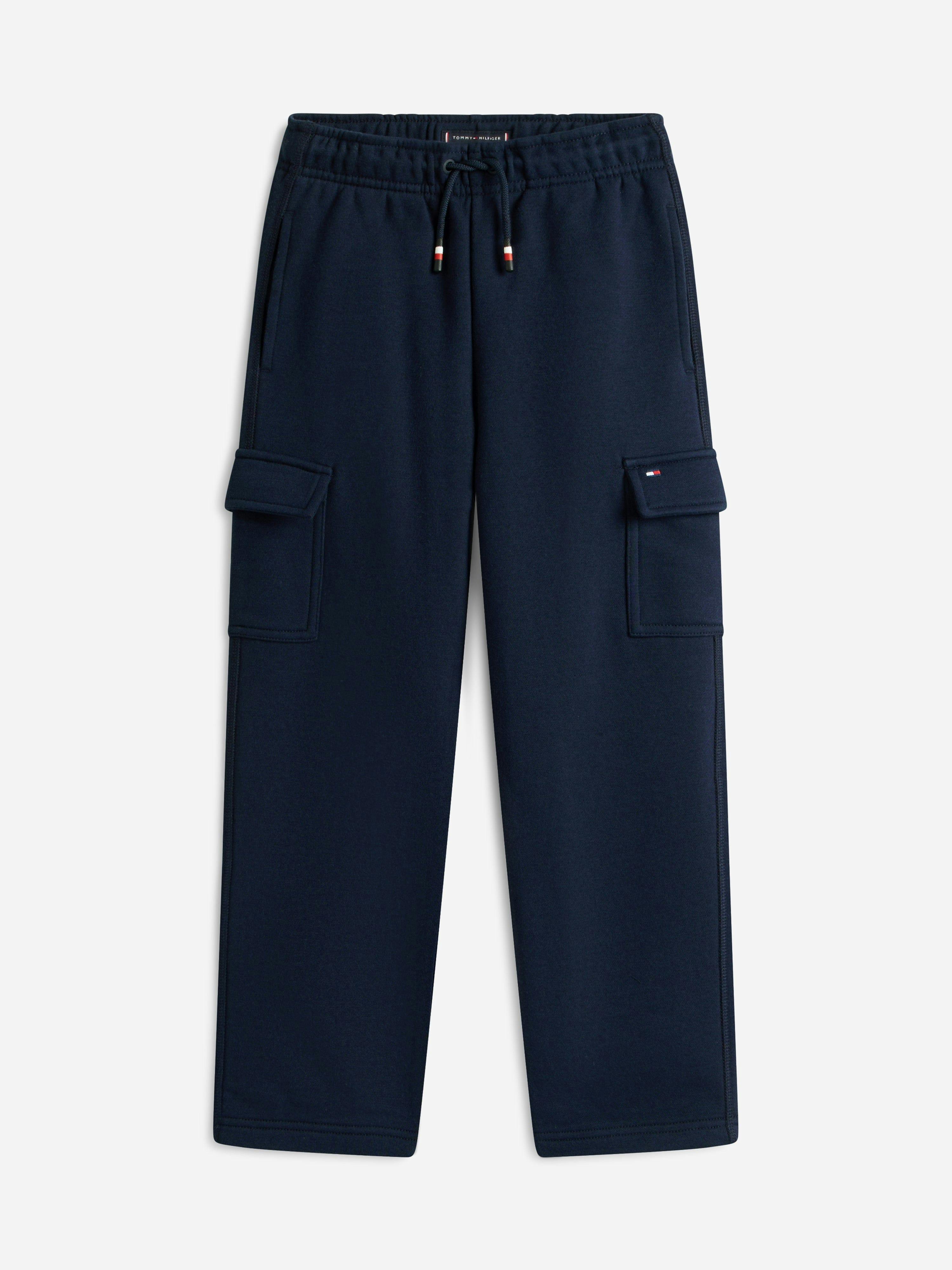 Tommy Hilfiger Boys Cargo Joggers In Navy - Navy - 4 Yrs
