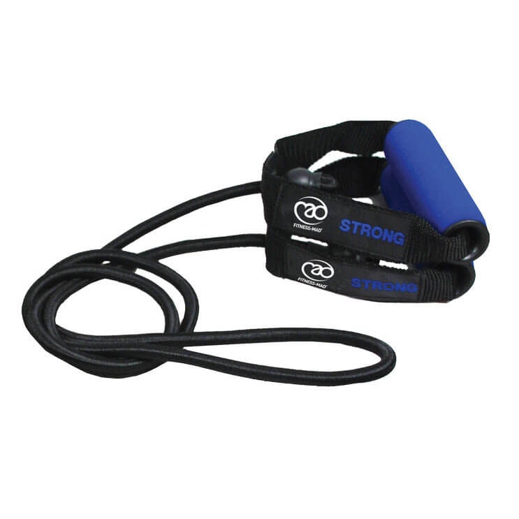 Fitness Mad Light/Blue Resistance Tube - Strong