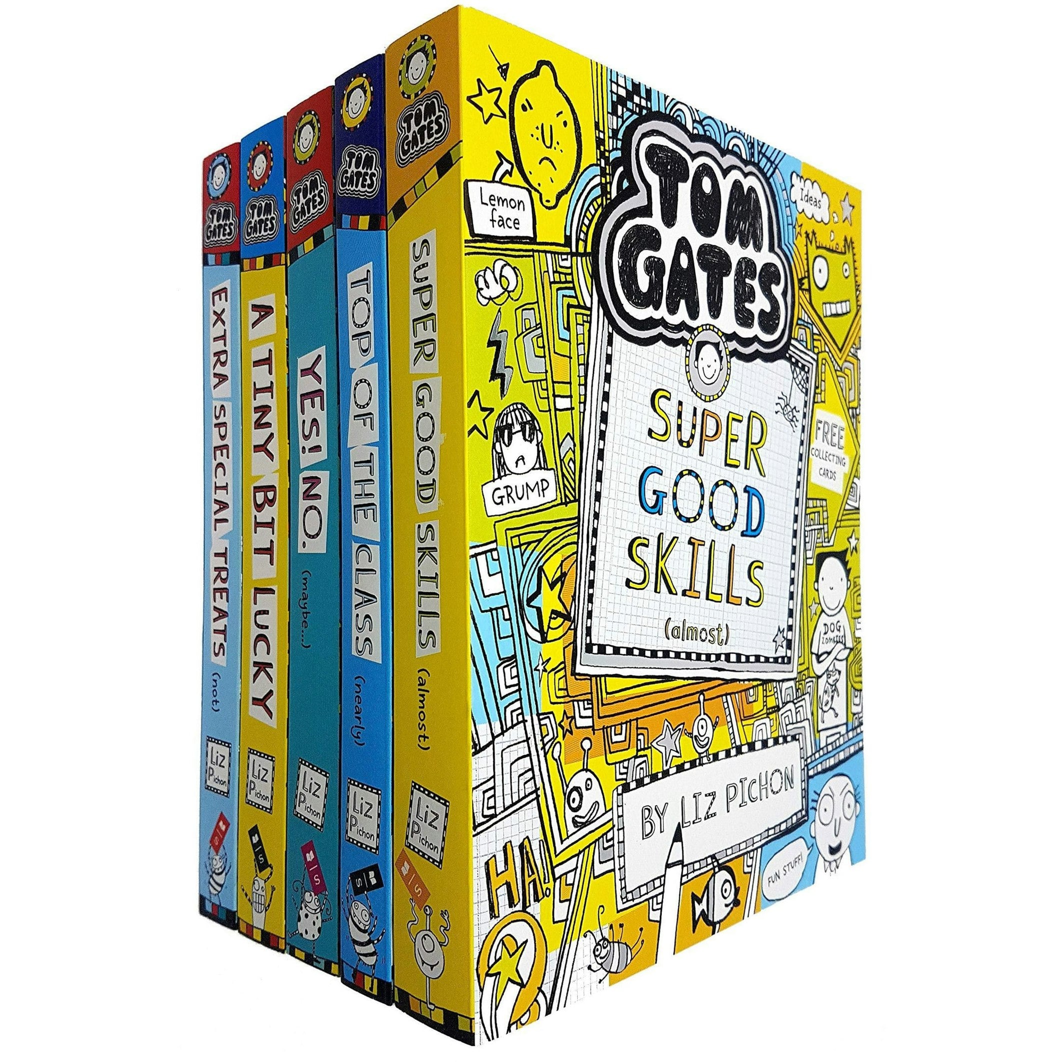 Scholastic Tom Gates Collection 5 Books Pack By Liz Pichon Series 2