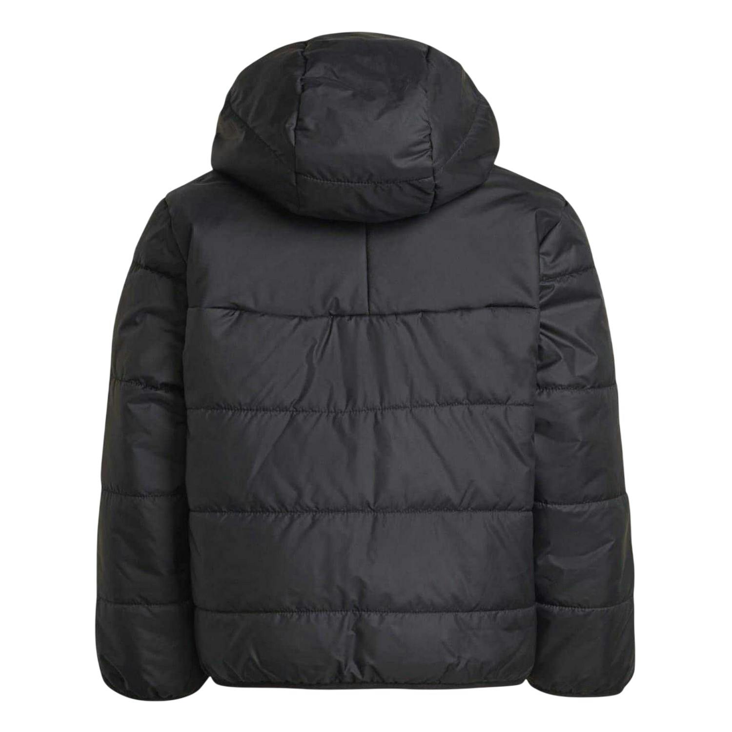 Adidas Black Kids Originals 3 Stripes Puffer Jacket - 6-7 Years - 100% Recycled Polyester