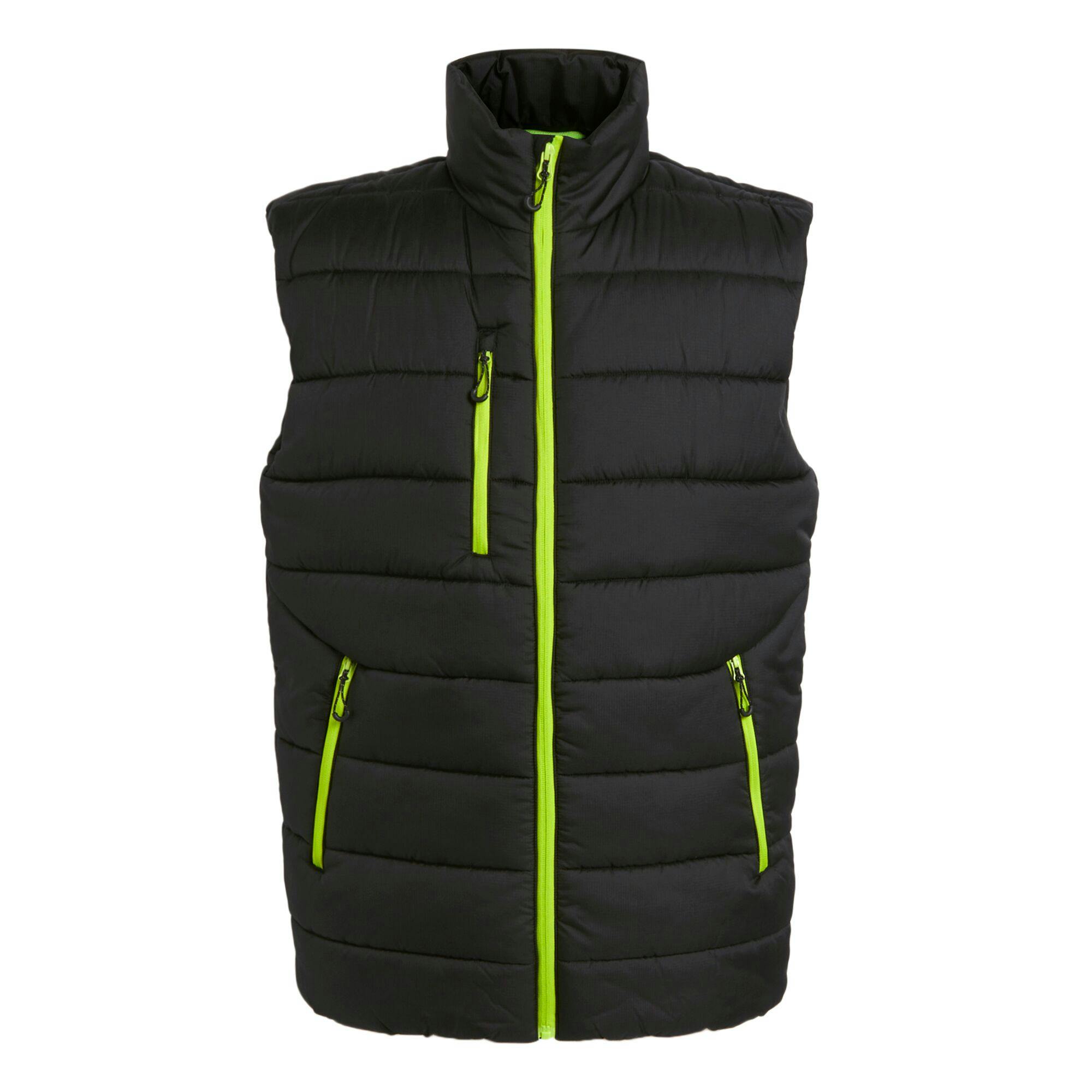 Regatta Men's Black/Green Professional Thermal Body Warmer - /Lime - M - /Lime - 100% Polyester
