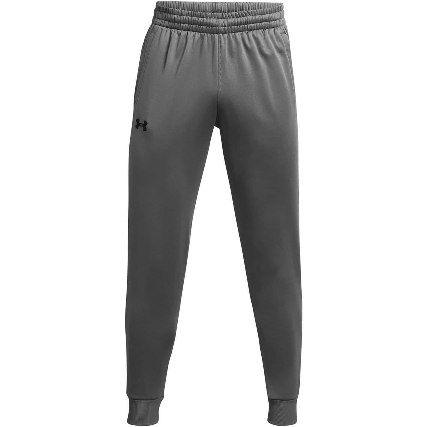 Under Armour Men's White Fleece Joggers - Castlerock - Xxl - Castlerock - 100% Polyester