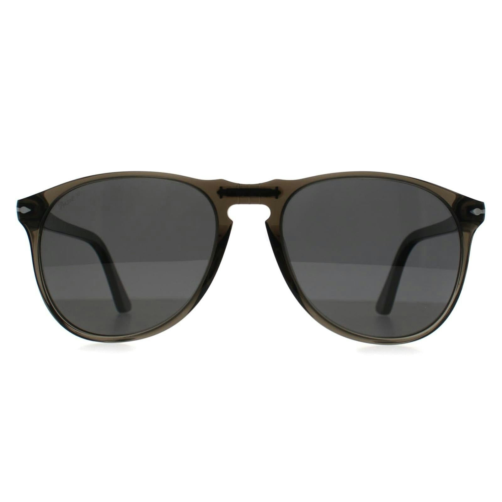 Persol Sunglasses PO9649S 110348 Smoke Black Polarized - Image 5