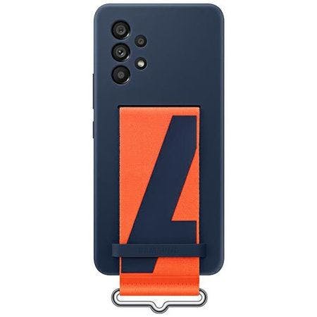 Samsung Light Galaxy A53 5G Silicone Cover With Strap Navy - Ef-Ga536tnegww