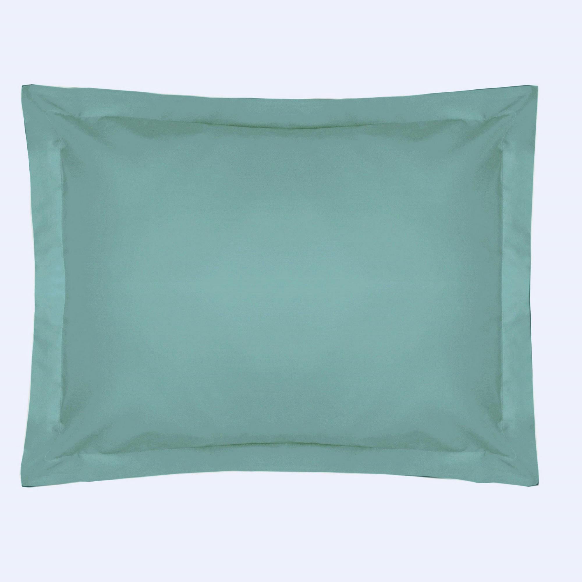 Belledorm Easycare Percale Oxford Pillowcase - Teal - One Size - Teal - 50% Cotton/50% Polyester