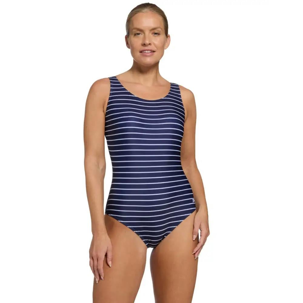 Zoggs Yarra Scoopback Swimsuit - Navy - Uk Size 8