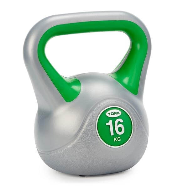 B&Q - 16Kg Vinyl Kettlebell For Ultimate Strength Training And Fitness - Image 2