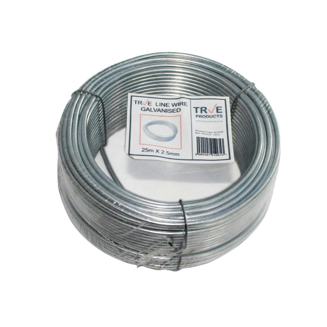 Rackhams Galvanised Line Straining Tension Wire - 25M