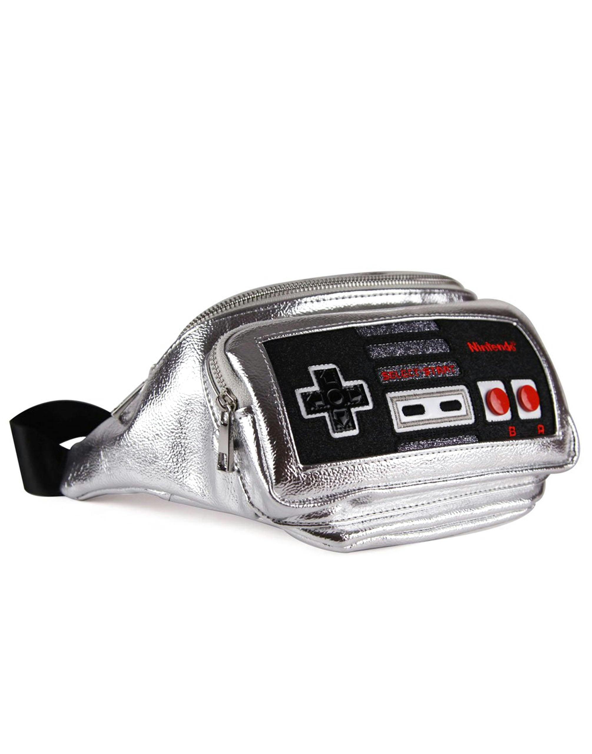 Vanilla Underground Women's Silver Danielle Nicole Nintendo Bum Bag (One Size)