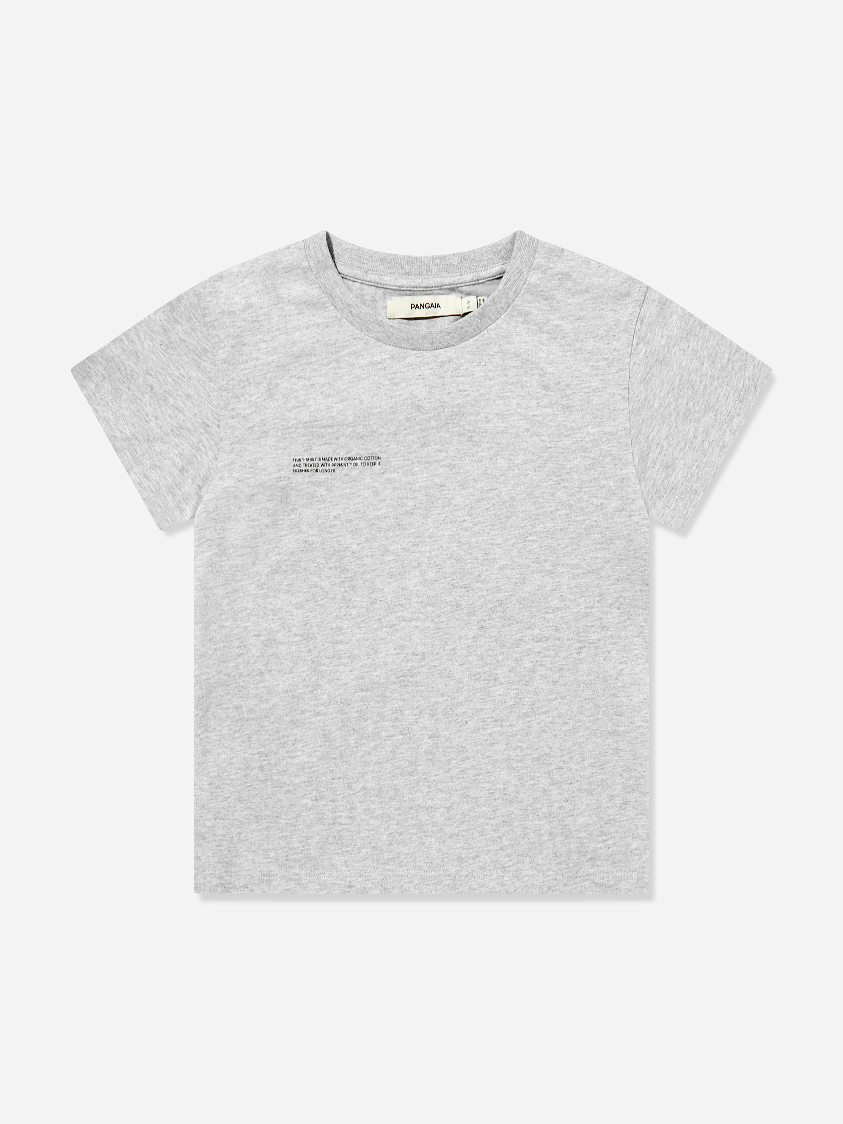 PANGAIA Kids T-Shirt Grey Size 5-6 yrs - Image 5