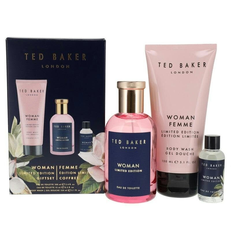 Ted Baker Woman Limited Edition Gift Set 100ml EDT + 15ml EDT + 150ml Body Wash - Image 5