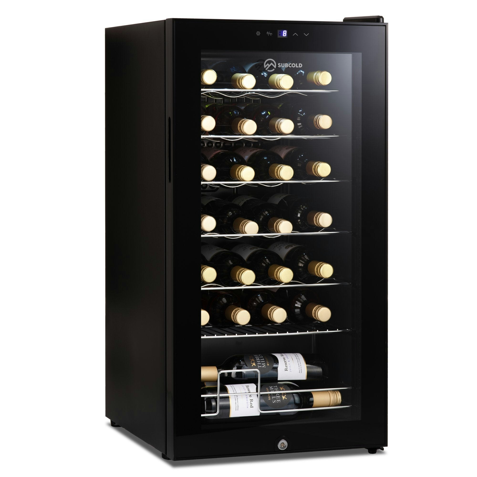Subcold Black/Light Viva28 Led - Wine Cooler