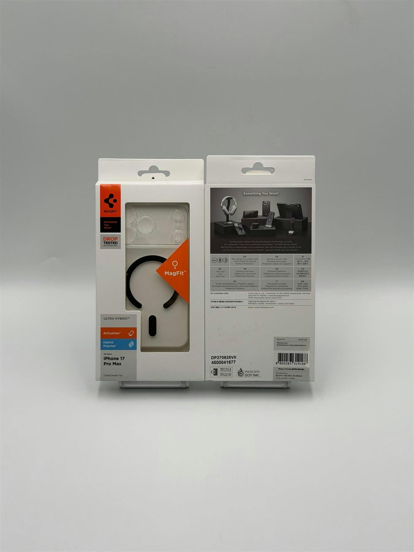 Spigen Gold Ultra Hybrid Magsafe Case For Iphone 17 Pro Max 6.9" Clear/ - Acs10284