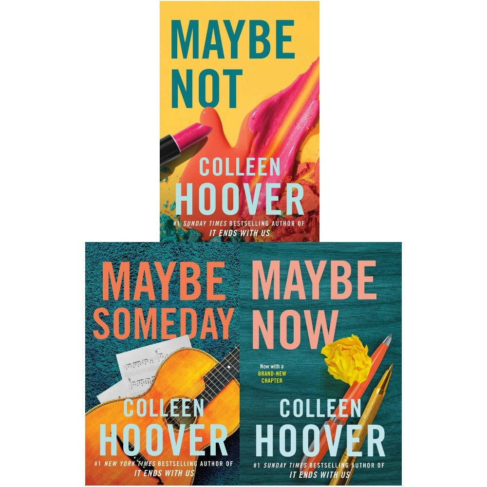 Simon & Schuster Ltd Maybe Someday Series Collection 3 Books Set By Colleen Hoover (Maybe Someday, Maybe Not, Maybe Now)