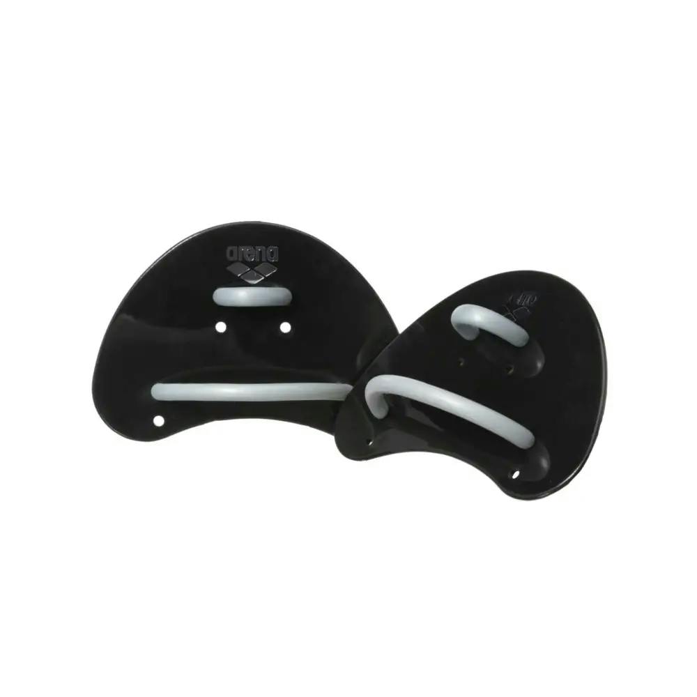 Arena Black Elite Finger Paddles