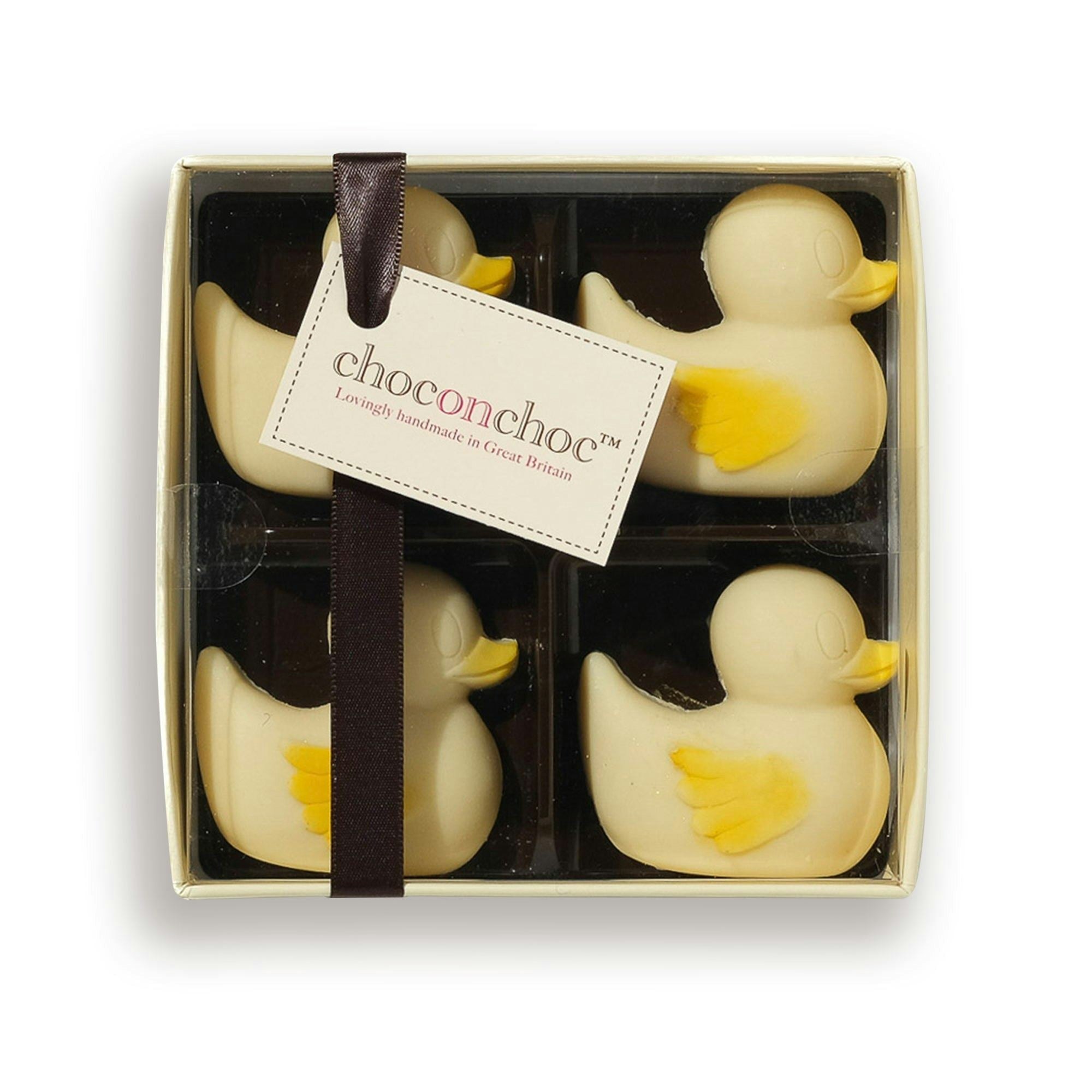 Choc On Choc White Chocolate Ducks