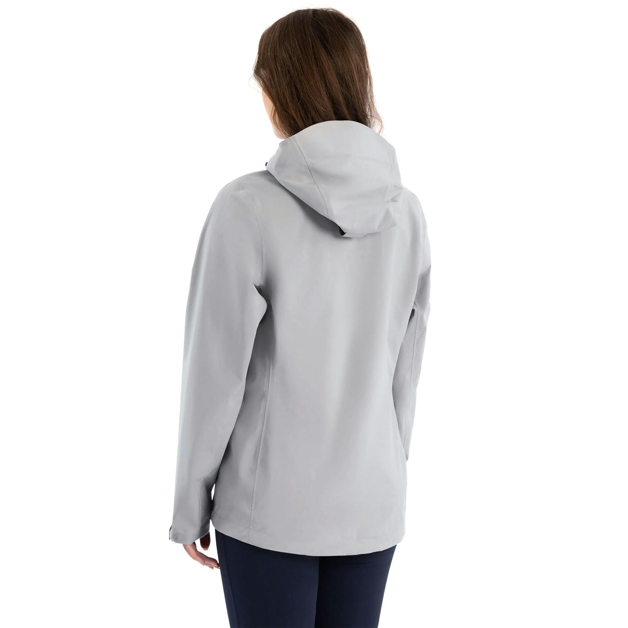 Trespass Women's Lossie Waterproof Jacket - Greystone - M - Greystone - 100% Polyester