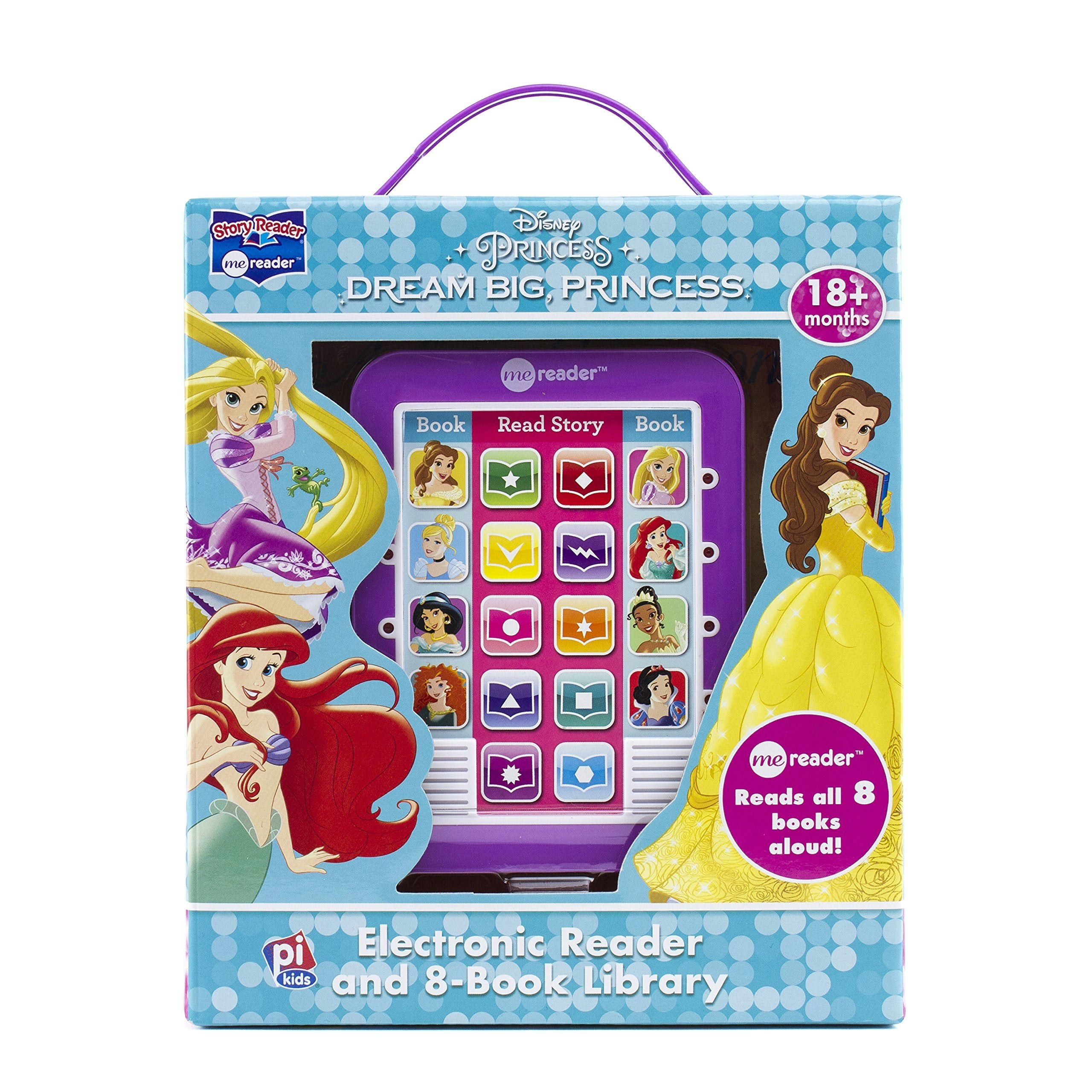 Pi Kids Disney Princess Ariel, Rapunzel, Belle, And More! Dream Big Princess Me Reader And 8 Book Library