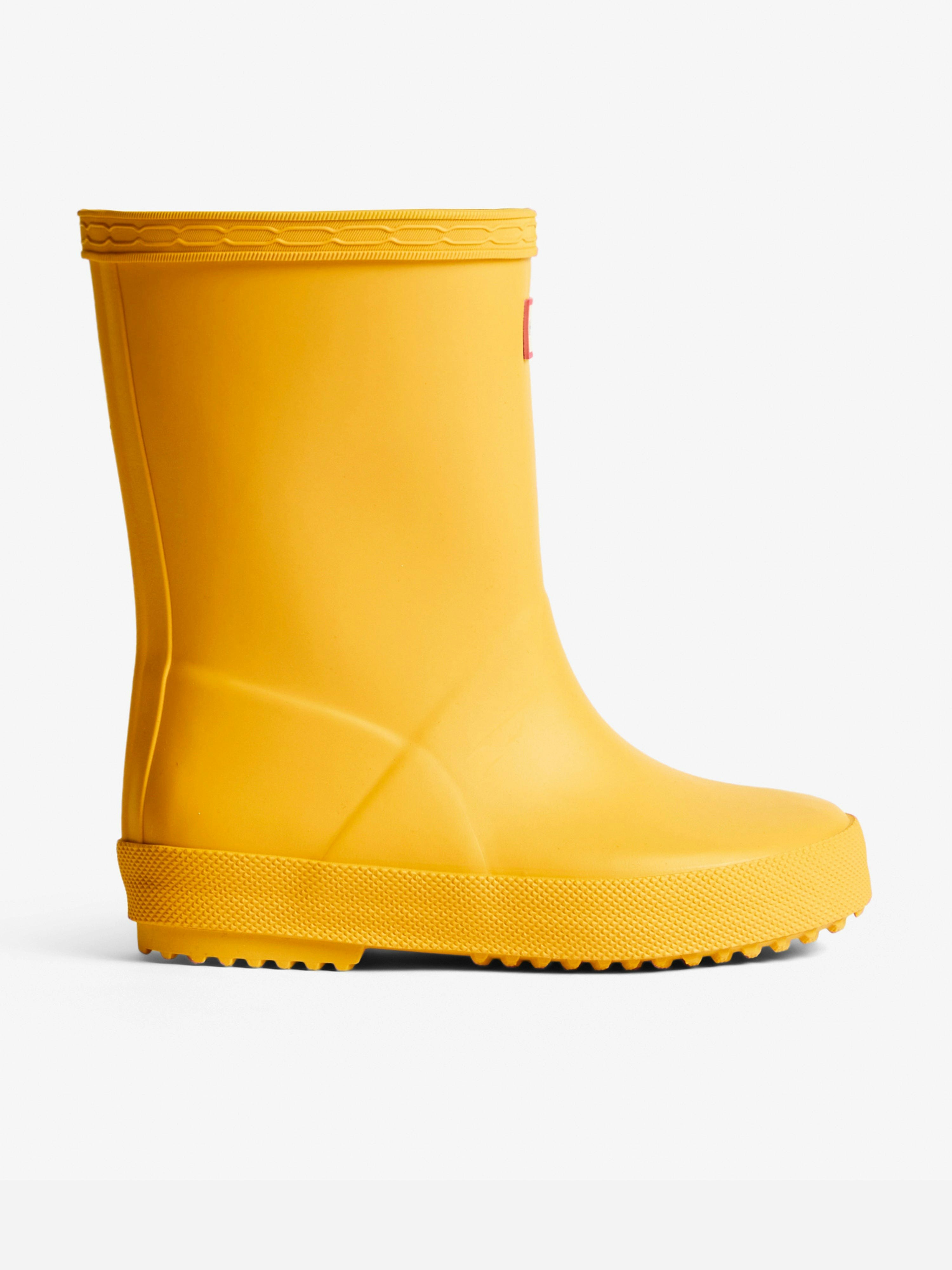 Hunter Unisex Kids Yellow Kids First Wellington Boots In - Eu 23 Uk 6