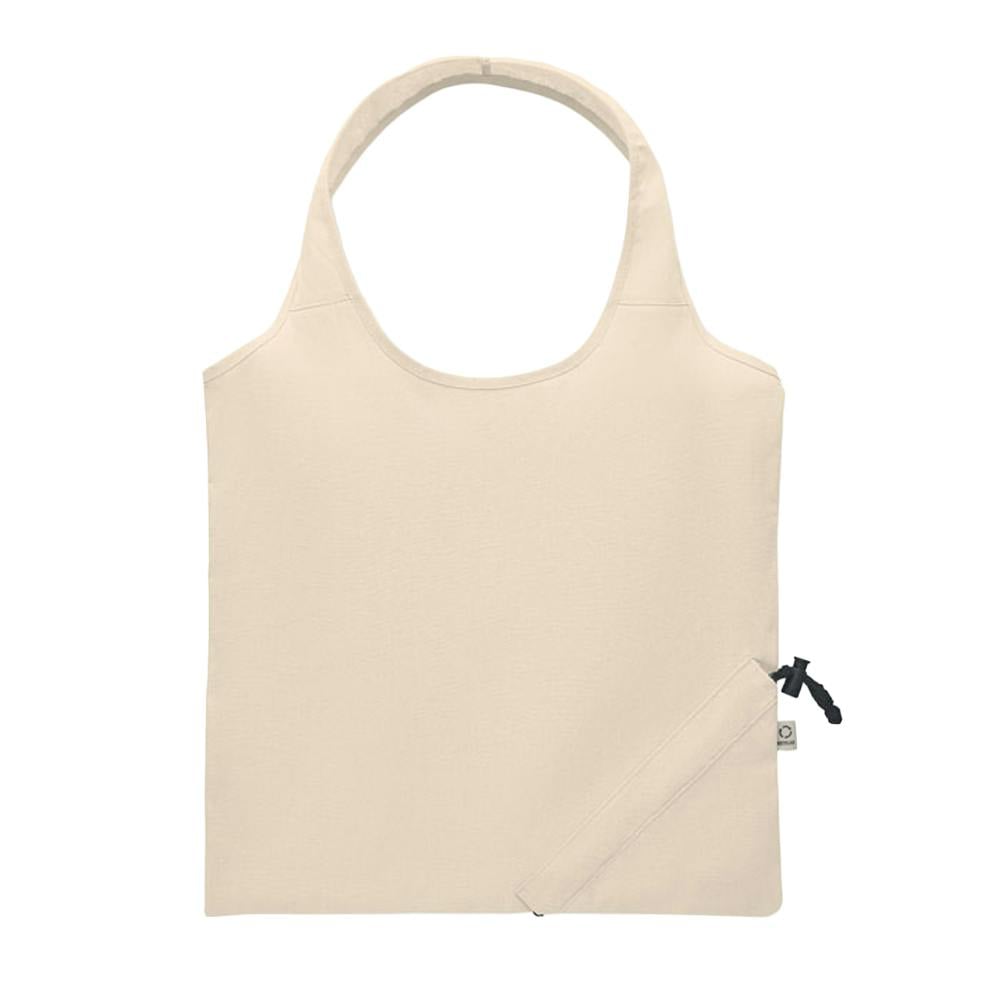 Midocean Beige Carrie Foldable Shopper - One Size