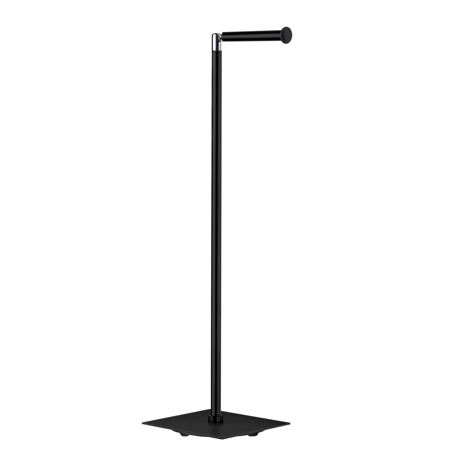 Smedbo Black Stainless Steel Freestanding Toilet Roll Holder