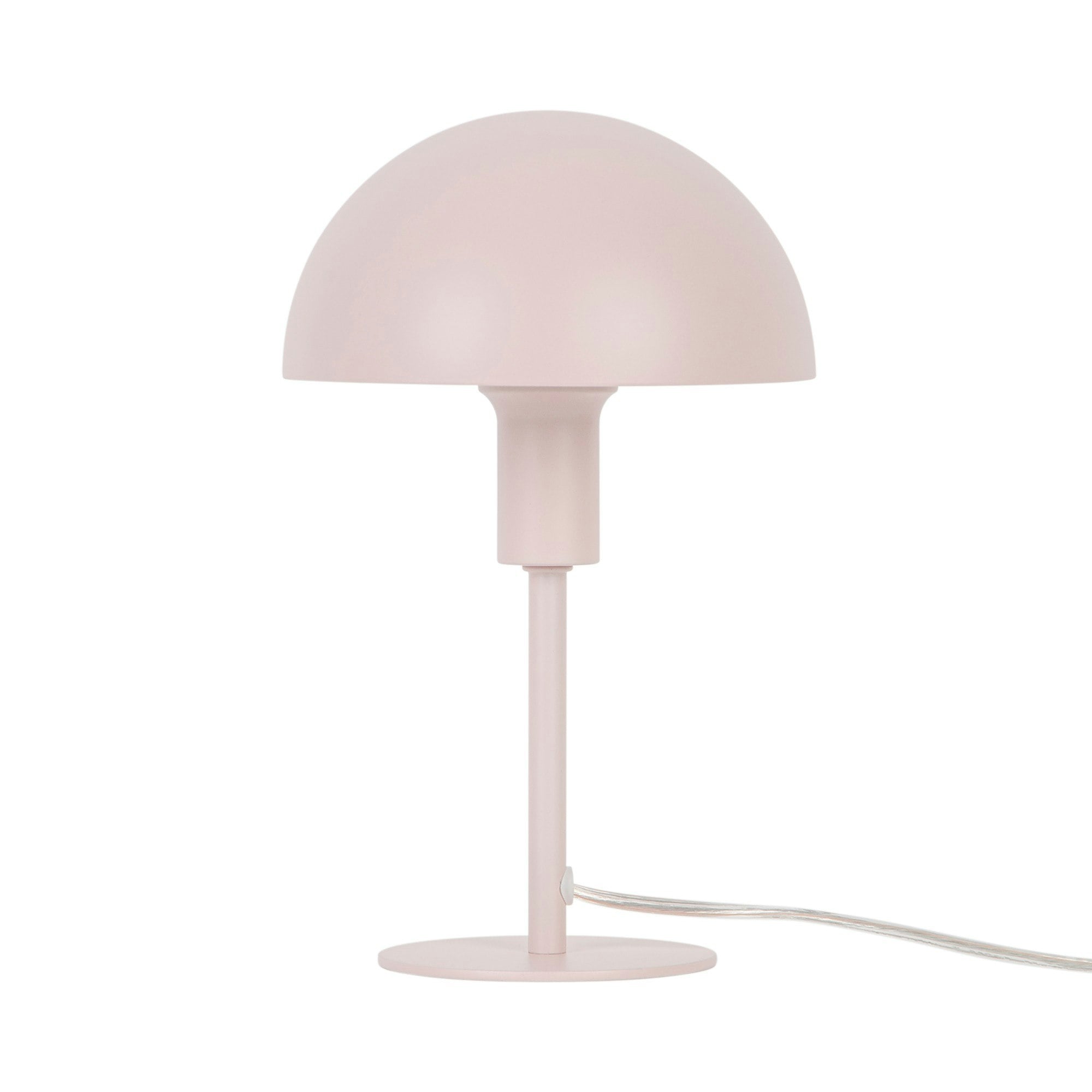 B&Q -  Ellen Metal Table Lamp Dome Shade Pink,mains - Image 5