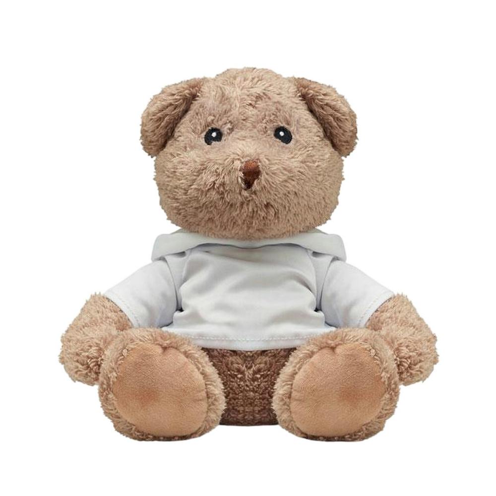 Midocean White John Teddy Bear Plush Toy - One Size