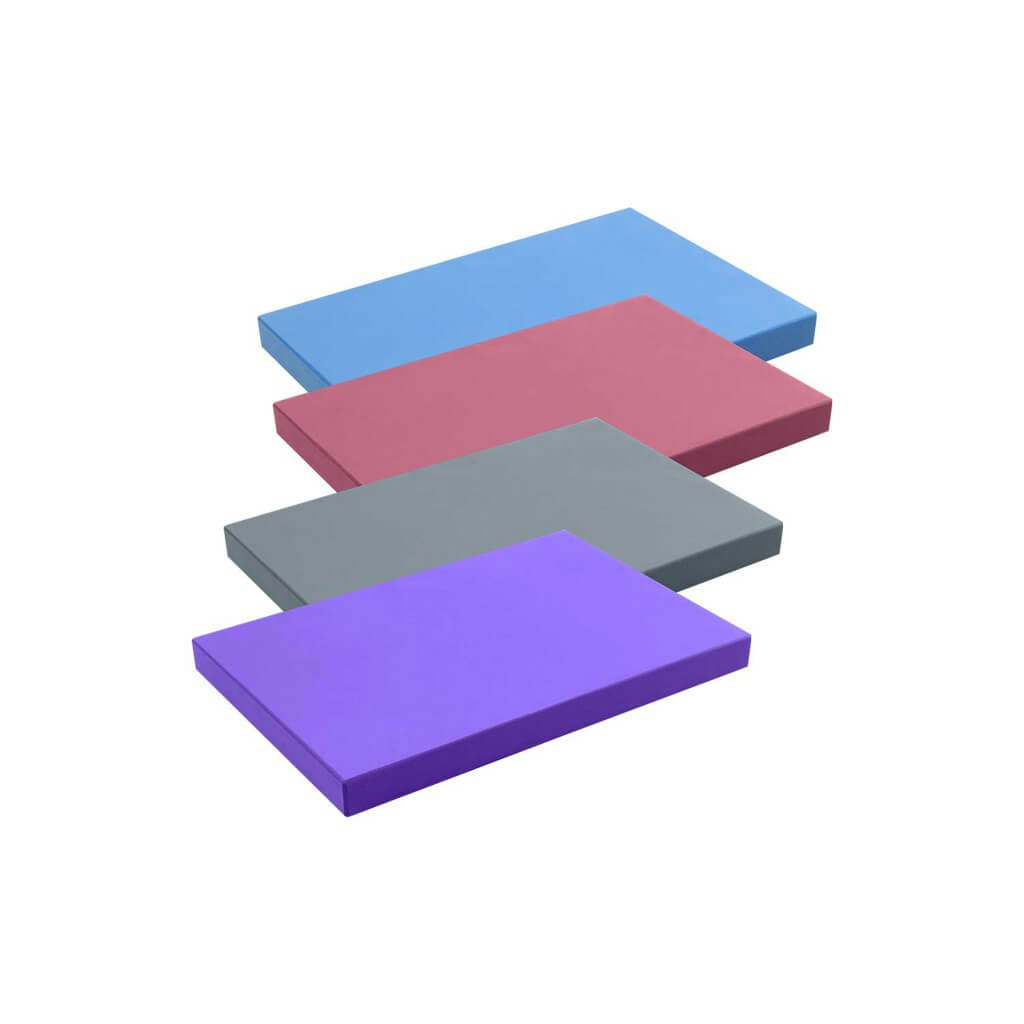 Fitness Mad Blue Half Yoga Block - Teal