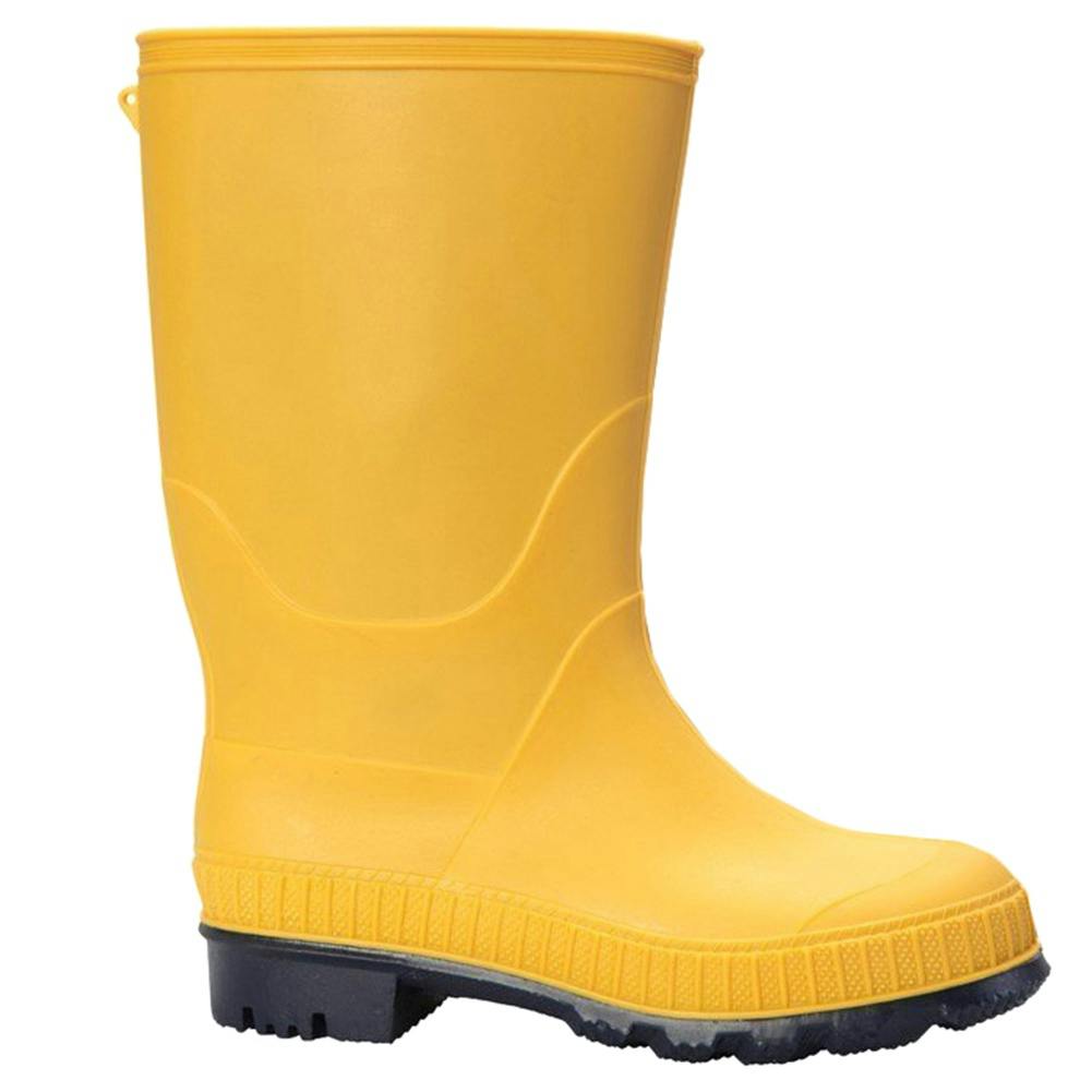 Mountain Warehouse Childrens/Kids Plain Wellington Boots - Mustard - 11 Uk Child - Mustard