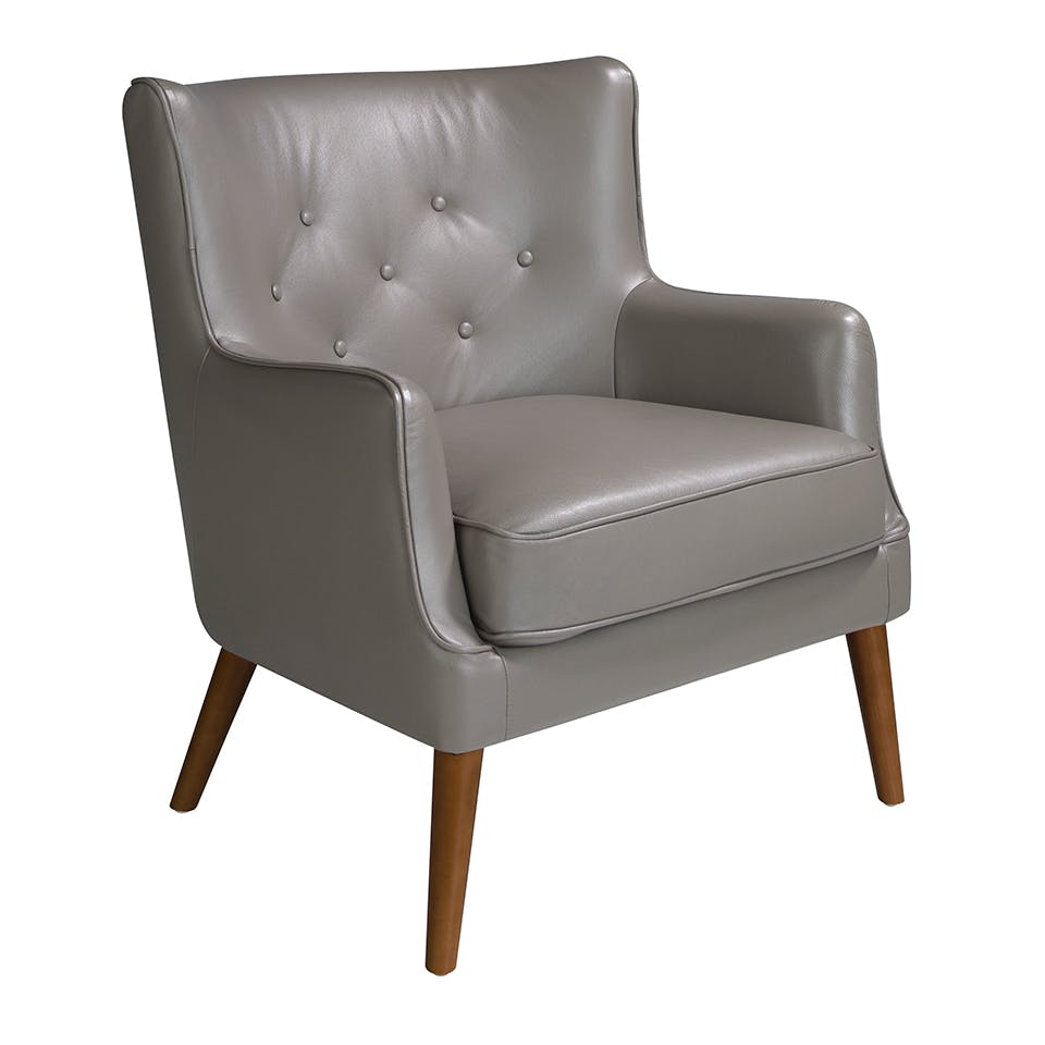 Angel Cerdá Dark/Grey Chester Armchair Leather 5085 - Modern - Yes - No